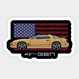 4th Gen - gold Sticker